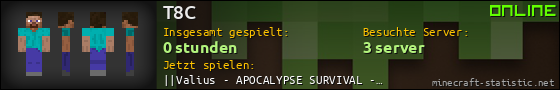 Benutzerleisten 560x90 für T8C