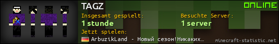 Benutzerleisten 560x90 für TAGZ