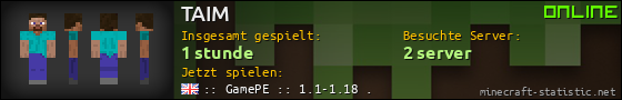 Benutzerleisten 560x90 für TAIM