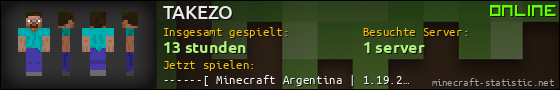 Benutzerleisten 560x90 für TAKEZO