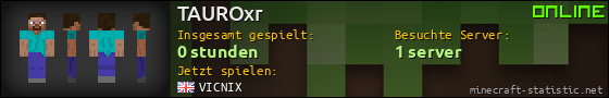 Benutzerleisten 560x90 für TAUROxr