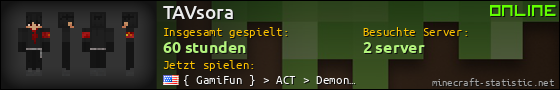 Benutzerleisten 560x90 für TAVsora