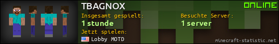 Benutzerleisten 560x90 für TBAGNOX