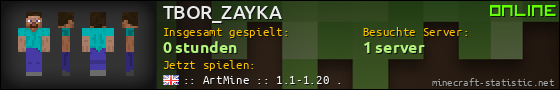 Benutzerleisten 560x90 für TBOR_ZAYKA