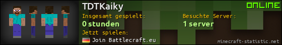 Benutzerleisten 560x90 für TDTKaiky
