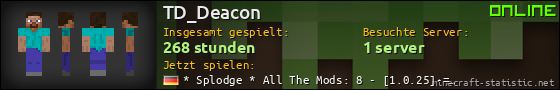 Benutzerleisten 560x90 für TD_Deacon