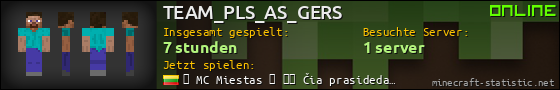 Benutzerleisten 560x90 für TEAM_PLS_AS_GERS