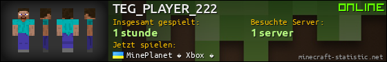 Benutzerleisten 560x90 für TEG_PLAYER_222