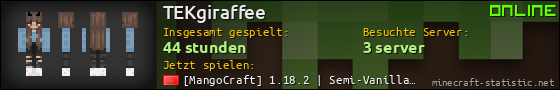 Benutzerleisten 560x90 für TEKgiraffee