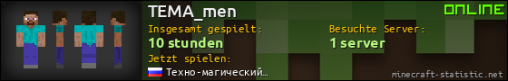 Benutzerleisten 560x90 für TEMA_men