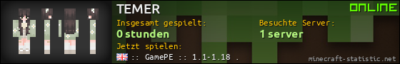 Benutzerleisten 560x90 für TEMER