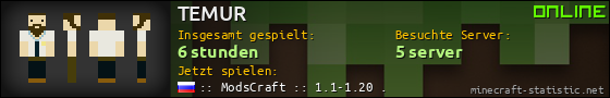 Benutzerleisten 560x90 für TEMUR