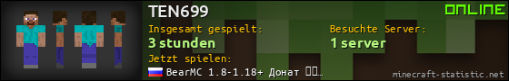 Benutzerleisten 560x90 für TEN699
