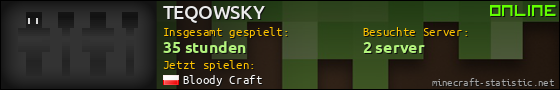 Benutzerleisten 560x90 für TEQOWSKY