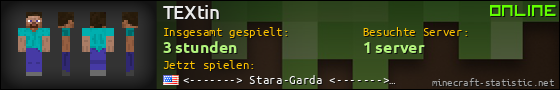 Benutzerleisten 560x90 für TEXtin