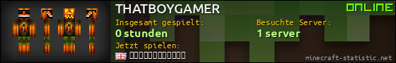Benutzerleisten 560x90 für THATBOYGAMER