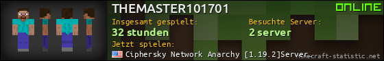 Benutzerleisten 560x90 für THEMASTER101701