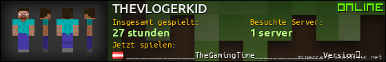 Benutzerleisten 560x90 für THEVLOGERKID