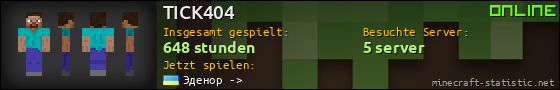 Benutzerleisten 560x90 für TICK404