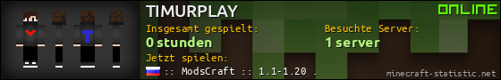 Benutzerleisten 560x90 für TIMURPLAY