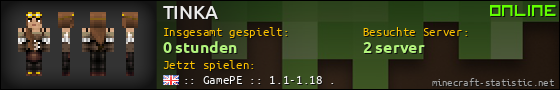Benutzerleisten 560x90 für TINKA
