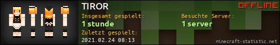 Benutzerleisten 560x90 für TIROR
