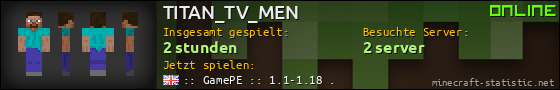 Benutzerleisten 560x90 für TITAN_TV_MEN