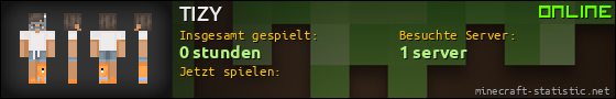 Benutzerleisten 560x90 für TIZY