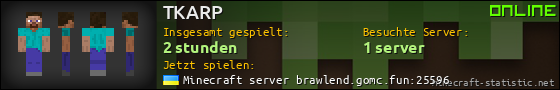 Benutzerleisten 560x90 für TKARP