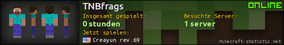 Benutzerleisten 560x90 für TNBfrags