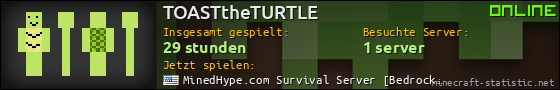 Benutzerleisten 560x90 für TOASTtheTURTLE