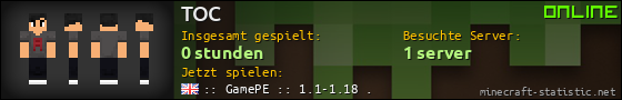 Benutzerleisten 560x90 für TOC
