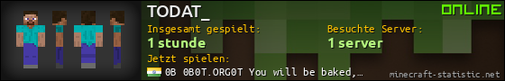 Benutzerleisten 560x90 für TODAT_