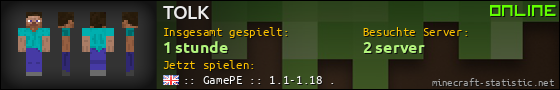 Benutzerleisten 560x90 für TOLK