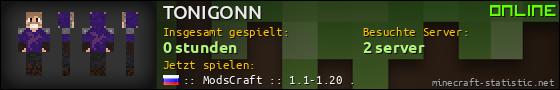 Benutzerleisten 560x90 für TONIGONN