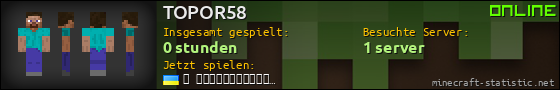 Benutzerleisten 560x90 für TOPOR58