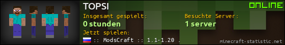Benutzerleisten 560x90 für TOPSI