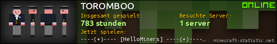Benutzerleisten 560x90 für TOROMBOO