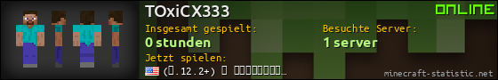 Benutzerleisten 560x90 für TOxiCX333