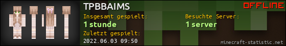 Benutzerleisten 560x90 für TPBBAIMS