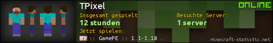 Benutzerleisten 560x90 für TPixel