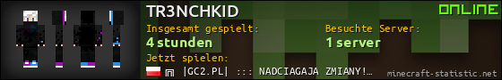 Benutzerleisten 560x90 für TR3NCHKID