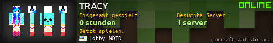 Benutzerleisten 560x90 für TRACY