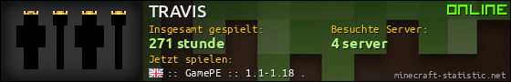Benutzerleisten 560x90 für TRAVIS