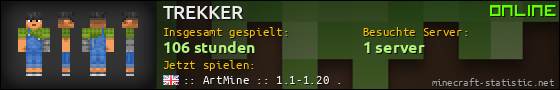 Benutzerleisten 560x90 für TREKKER
