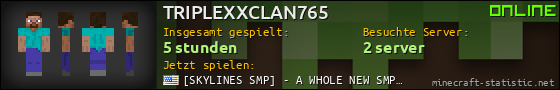 Benutzerleisten 560x90 für TRIPLEXXCLAN765