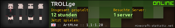 Benutzerleisten 560x90 für TROLLge
