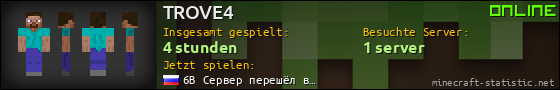 Benutzerleisten 560x90 für TROVE4
