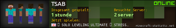 Benutzerleisten 560x90 für TSAB