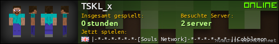 Benutzerleisten 560x90 für TSKL_x
